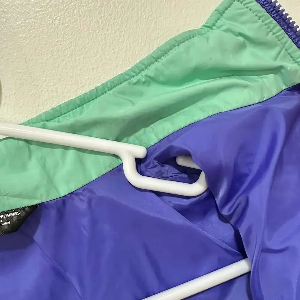 The North Face Women's C463 Bombay Mint Green Light Puffer Full Zip Jacket Small - Picture 5 of 13